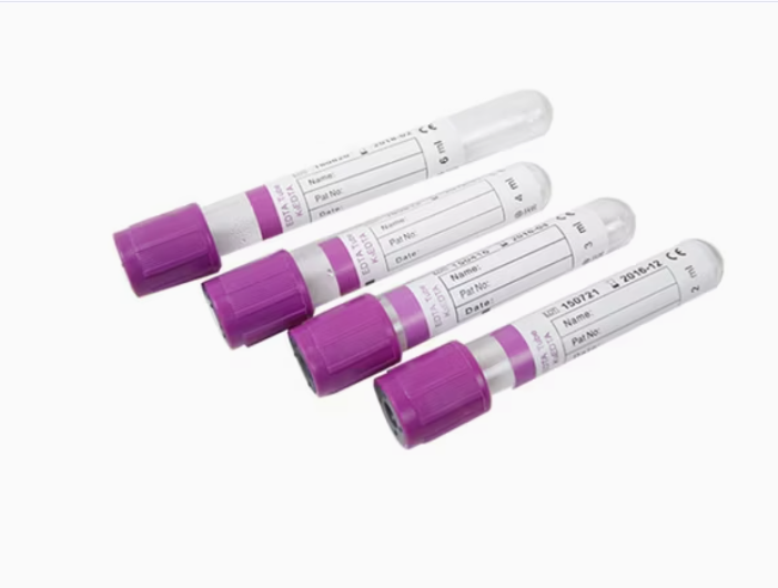 EDTA Blood Collection Tube (K2 EDTA), 2 mL – Lavender Cap